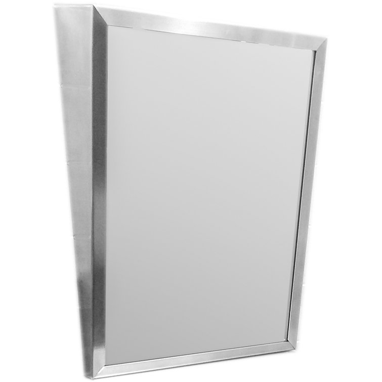 BreyKrause Metal Rectangle Wall Mirror Wayfair